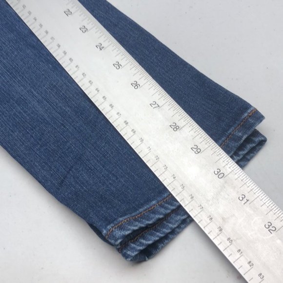 VINTAGE LUCKY BRAND CHARLIE SKINNY JEANS 4/27x30 🍀 - Picture 8 of 12